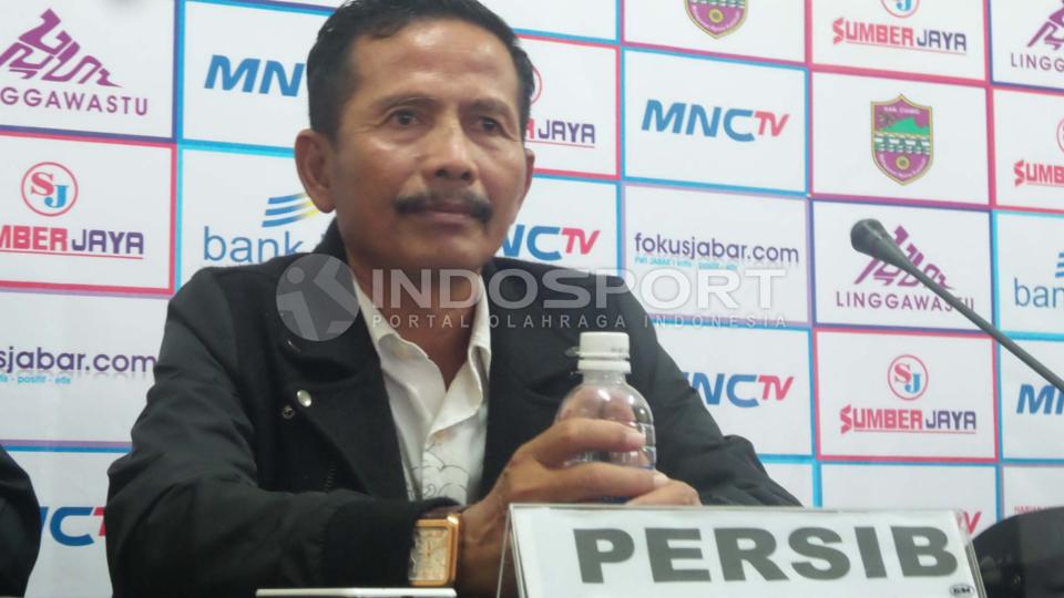 Pelatih Persib Bandung, Djadjang Nurjaman.